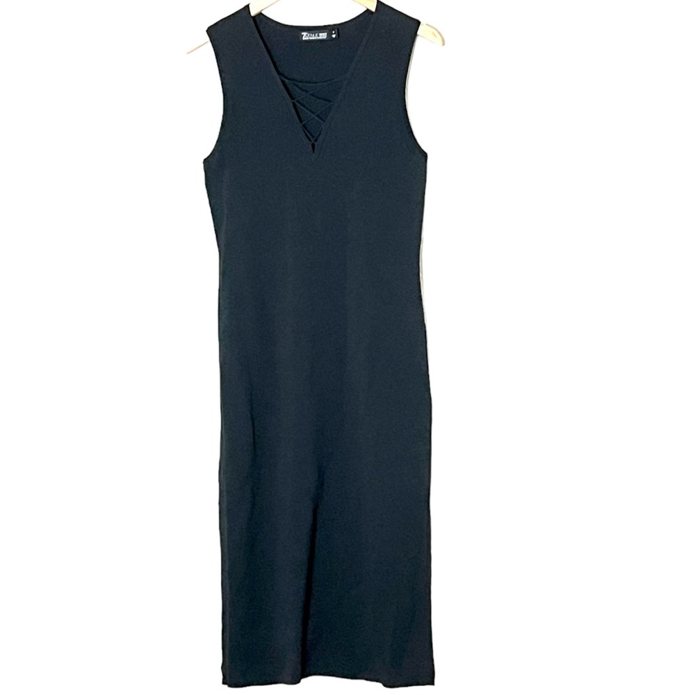 7th Avenue | New York & Company rayon blend bodycon midi dress size medi…